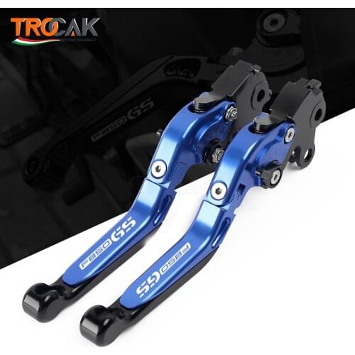 For BMW F850GS F750GS F 850 GS 2018 2019 Motorcycle Accessories CNC Adjustable Folding Extendable Handle Bar Brake Clutch Levers