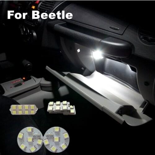For VW Beetle 4pcs/lot Canbus Car Interior LED Reading Light Dome Lamp