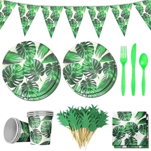 Faaodoen Wedding Disposable Tableware