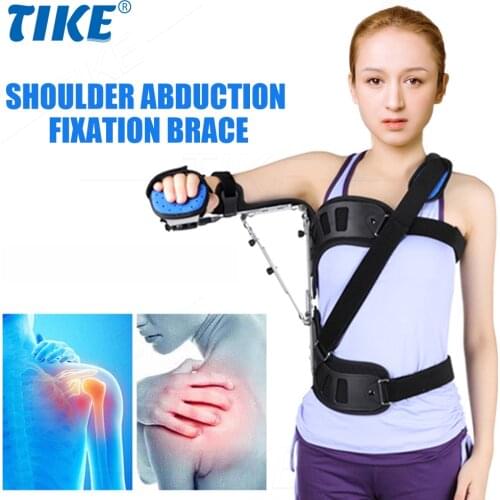 TIKE Shoulder Abduction Brace Protection Sling Fixed Wrist Elbow Arm Orthosis for Broken Injury Pain Relief and Support Fixation