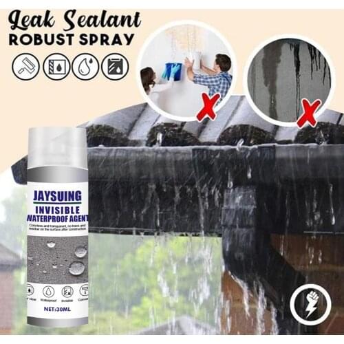 30ml Mighty Sealant Agent Permeable Invisible Waterproof Agent Bathroom Outdoor Tile Waterproof Coating Leak-trapping Repair