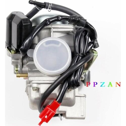 GY6 150cc 125cc SCOOTER Moped Carburetor 24mm PD24 CARB For ATV Gokart Roketa Taotao Lance Coolster Sunl Tank PPZAN PPZAN New