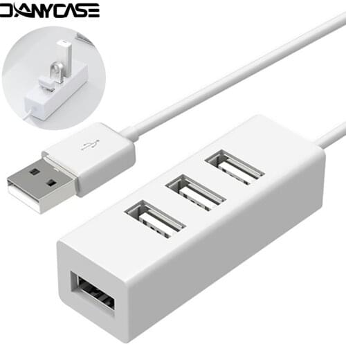 Hub USB Multi 2.0 Hub USB Splitter High Speed 4 Port All In One For PC Windows Macbook Computer Accessories
