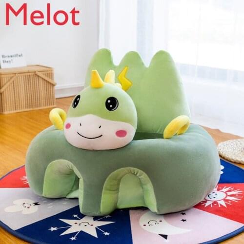 Baby Learning to Sit Couch Household Safety Belt Seat Childrens Drop-Resistant Dining Chair with Backrest