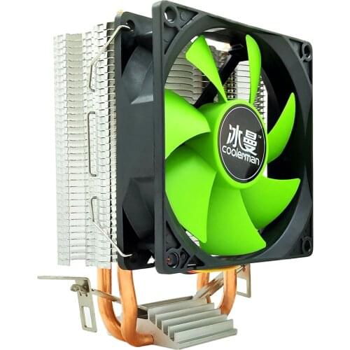 CPU Cooling Fan 3 Pin PWM Cooler Radiator Desktop Heatsink Computer Host Fan Cooling Fan Desktop for Intel AMD