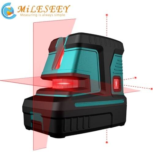 Mileseey L32R Laser level Vertical Horizontal Lasers