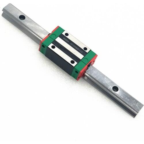 Linear slide Rail HGR15 400/450/500/550mm+4PCS HGH15CA/HGW15CC Pillow Block Carriage Bearing Block for Automated Machines