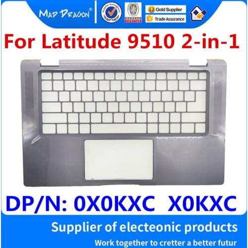 New Original 0X0KXC X0KXC AM2RM000F01 For Dell Latitude 9510 2-in-1 FDB50 Laptop Replacement Palmrest Upper Cover Case Assy
