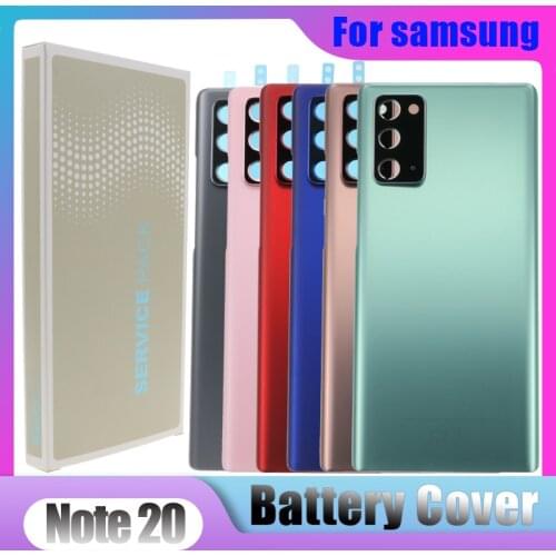 Original Housing Back Cover For SAMSUNG Galaxy Note 20 Note20 5G N980F N980 Phone Rear Battery Door Cases