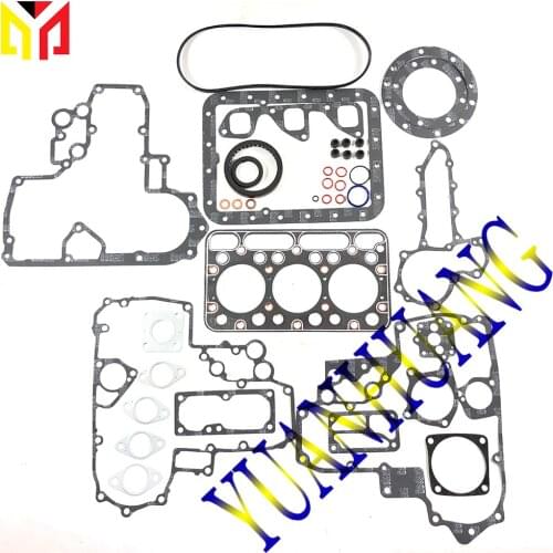 D1302 Engine Full Gasket Kit Overhual Set For KUBOTA Excavator Tractor Diesel Cylinder Head Valve Seal
