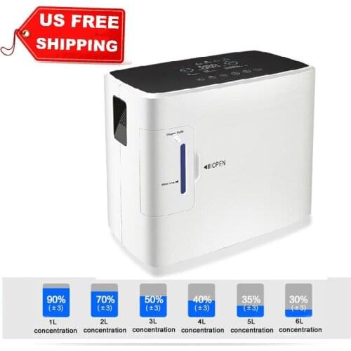 US 110V 1-6L Cheap Price Portable Oxygen Generator Equipment Oxygen Concentrator