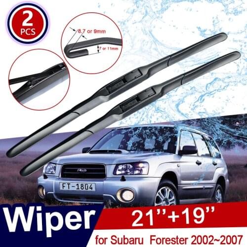 For Subaru Forester 2002 2003 2004 2005 2006 2007 SG Car Wiper Blade Front Windscreen Windshield Wipers Car Styling Accessories