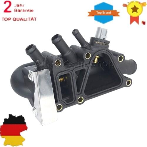 AP03 Thermostat + Housing + Seal + Sensor Thermostat Housing For Ford Fiesta V 1.3 1149617 2S6G9K478A2B Mk5 1.3L 2001-2008