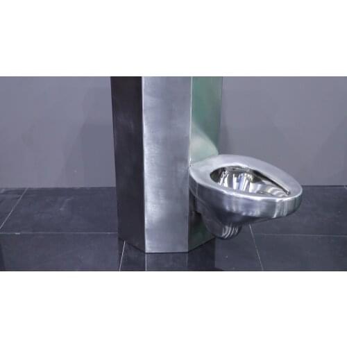 American style combination toilet Stainless steel prison jail cell toilet for sale