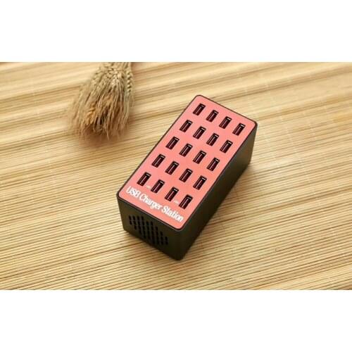 USB Smart Charger USB Output 5V High Power Fast Charging Station 20 Ports USB Hub Universal For Tablet Laptop Smartphone Camera