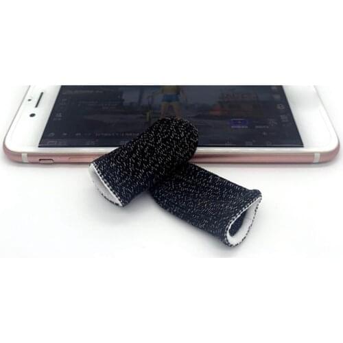 1Pair Finger Sleeves For Mobile Ultra-thin Gaming Touch Screen Anti Sweat Washable Controller Gloves Cellphone Cover Accessories