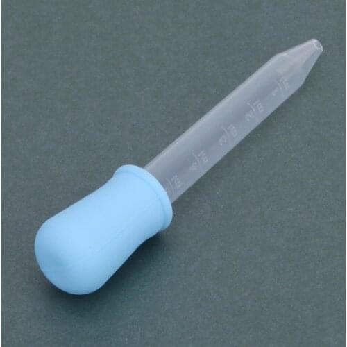 1Pcs New Hot Sale 5ML Baby Liquid Feeding Medication Utensils Given Kid Baby Medicine Syringe PP Type Dropper
