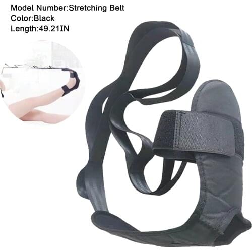 1pcsLigament Stretching Belt Foot Rehabilitation Strap Plantar Fasciitis Leg Training Foot Ankle Joint Correction Braces Belt