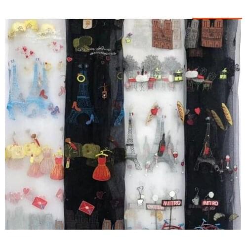 3D Lace French Tulle Lace Fabric With Beads Stones Embroidery Nigeria Lace FabricCX2021080129