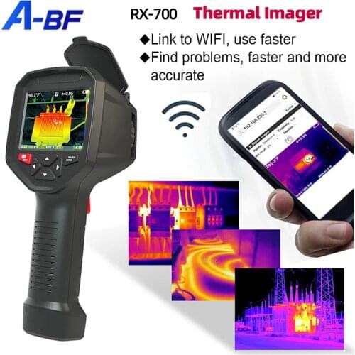 A-BF Thermal Imaging Camera 384*288 Pixels Temperature Thermometer WIFI -20°C~550°C Infrared Thermal Imager for Phone RX-700