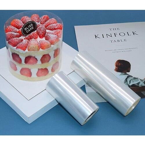 Acetate Film For Cake Decor Transparent Cake Surround Film Mousse Cake Sheets Surrounding Edge DIY Cake Collar Kitchen Bakeware