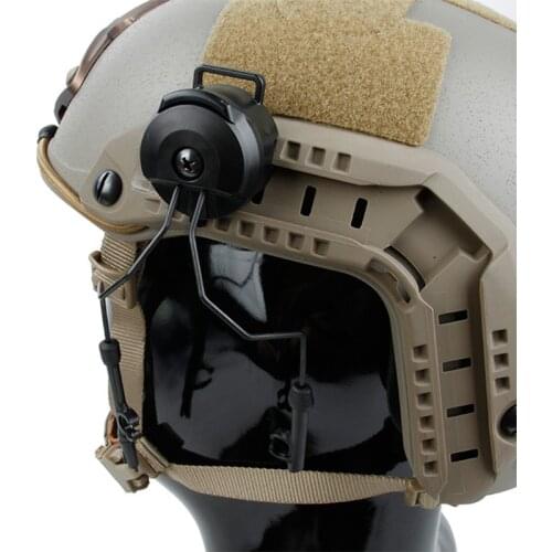 TMC Peltor Rail Adapter for ACR Tactical Fast Helmet Rail Comtac Headset Holder Tactical Army Helmet Accessories 3313