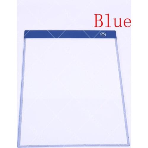 Diamond Painting A4 LED Light for Tablet Pad Diamond Embroidery Accessories Three Levels Dimmable Ultrathin Blue