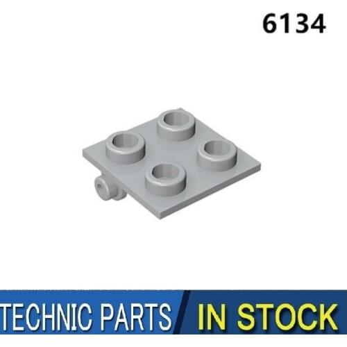 BuildMOC Compatible Assembles Particles 6134 3941 2x2 For Building Blocks Parts DIY LOGO Educational Tech Parts Toys