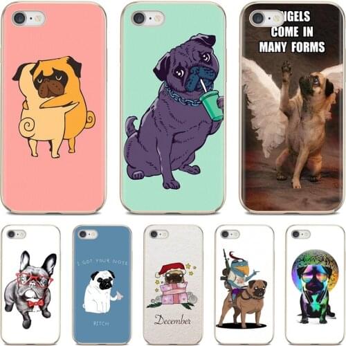 Westie Pug Dog Puppy animal Painted Phone Bag Case For Samsung Galaxy A12 A31 A41 A51 A71 A20e A21s M30 A10 A30 A40 A50 A60 A70