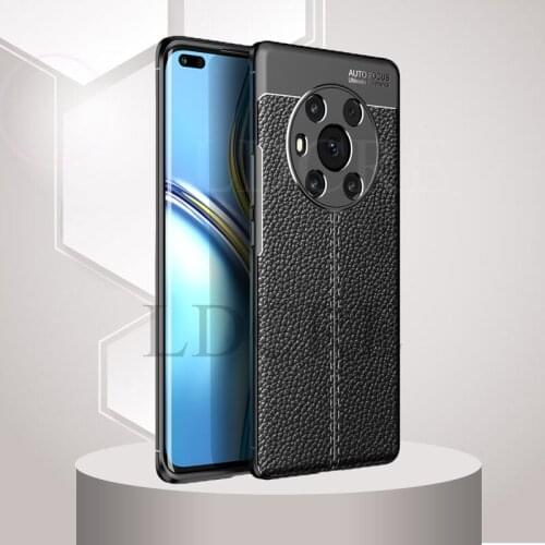 For Honor Magic3 Case Silicone Leather Soft Texture Armor Bumper Protective Phone Case For Honor Magic3 Cover for Honor Magic 3