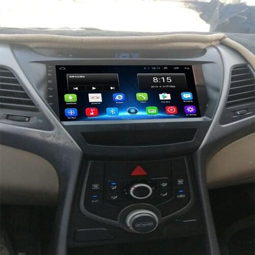 Quad core Android 10.0 For HYUNDAI ELANTRA Avante 2011 2012 2013 2014 2015 Multimedia Stereo Car DVD Player Navigation GPS Radio
