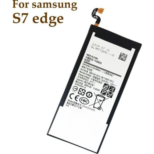 EeNJee 10pcs per lot Battery For Samsung Galaxy S7 Edge SM-G9350 EB-BG935ABE Replacement Bateria 3600mAh