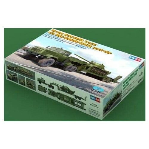Hobbyboss 1/35 85513 Ukraine KraZ-6446 Tractor w/ChMZAP-5247G Model kit