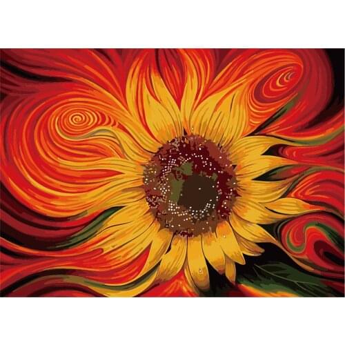 Serenade True Animal Painting By Numbers Landscape Set Acrylic Paint Diy Kits For Adults Pictures Drawing Canvas Color By Number