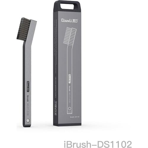 Qianli iBrush Aluminum Alloy Brush Heat Resistance Brush With Screw Magnetizer for Phone CPU Glue Removal Polishing Grinding