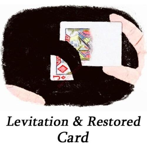 Levitation & Restored Card Card Magic Tricks