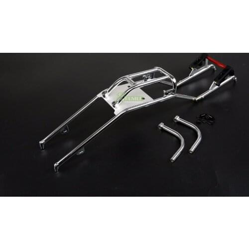 Metal Quick Release Roll Cage Bar Rear Bend & Roof Guard Handle Set Fit for 1/5 HPI ROVAN KM BAJA 5B SS Rc Car Parts