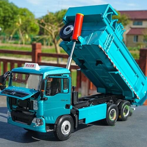 1:24 sacle T5G Dump Truck Model diecast Toy T5GL Muck metal Truck Alloy traffic tool Gift Construction Vehicle children Souvenir