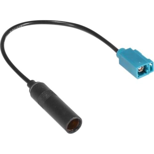 5.5 Inch 12V Car Radio Aerial Antenna Adaptor Connector Cable Head Fakra To Female Din For VW