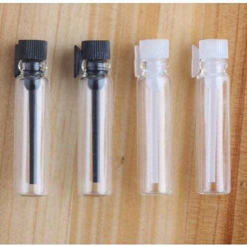 2000pcs 2ml Empty Mini Glass Perfume Small Sample Vials Perfume Bottle Laboratory Fragrance Test Tube Trial Bottle