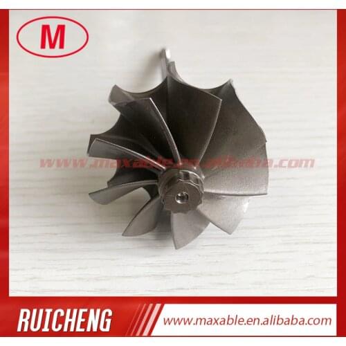 RCHEG-MAX GTB25 49.12/51.38mm 9 blades Ball bearing turbo wheel/turbine shaft&wheel
