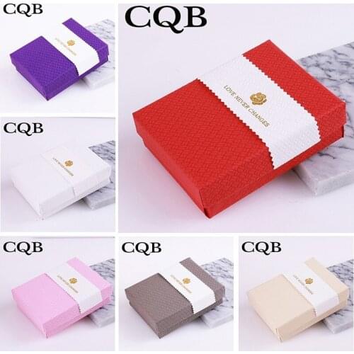 Womens Wedding Ring Necklace Jewelry Box Makeup Gift Earrings Gift Wrap Large Quantity Wholesale Brand Jewelry Accessories Tray