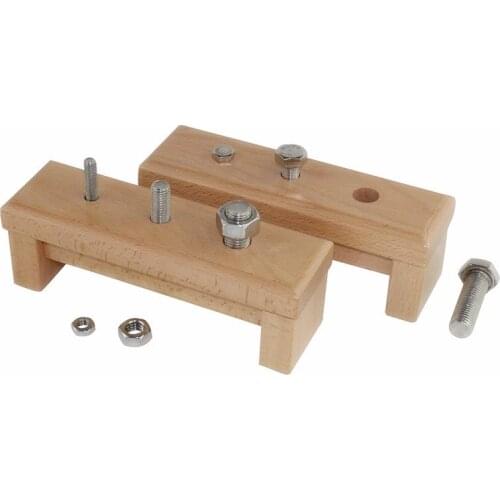 Montessori Teaching aids meticulous cultivation of infant wood intelligence toys screwing and screwing exercises