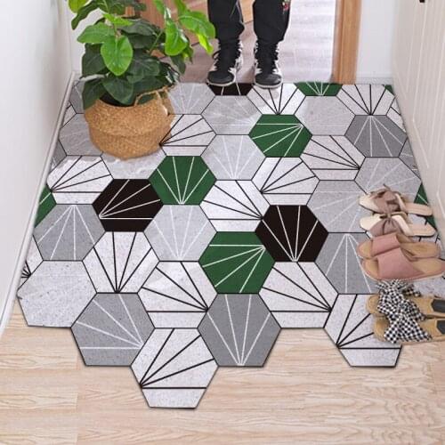 Stain Resistant Doormat Carpet Bathroom Bedroom Living Room Hallway Corridor Home Doormat Cuttable Non-slip Entrance Mats Carpet