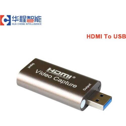 AMS-HVC 4K Video USB capture HDMI-Compatible card Video Grabber Record Box for PS4 DVD Camcorder Camera Recording Live Streaming