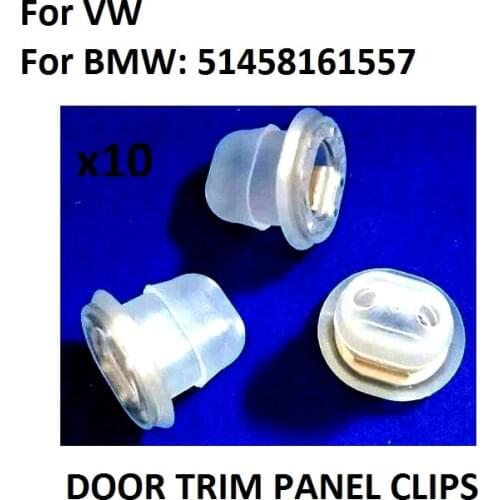 X10 Interior Trim Moulding for VW retaining clip; For Audi; For BMW: 51458161557 New