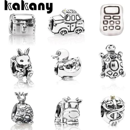 KAKANY 2020 New 100% S925 Sterling Silver High Quality Berlin Brandenburg Gate Charm Small Pendant Fashion Lady Jewelry Gift