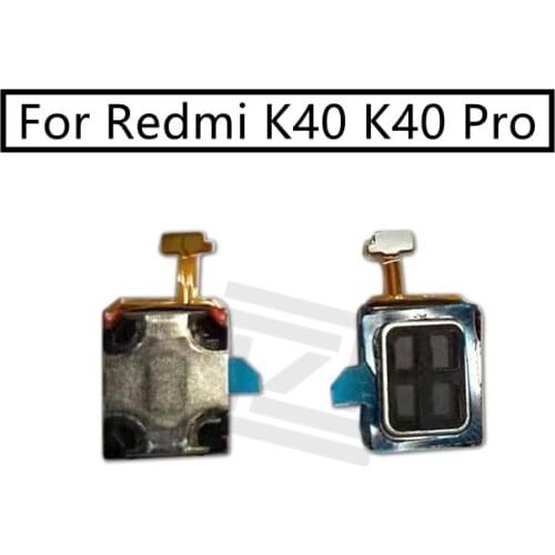 2pcs for Xiaomi Redmi K40 K40 Pro Earpiece Receiver Ear Speaker Cell Phone Replacement Repair Spare Parts Tested QC