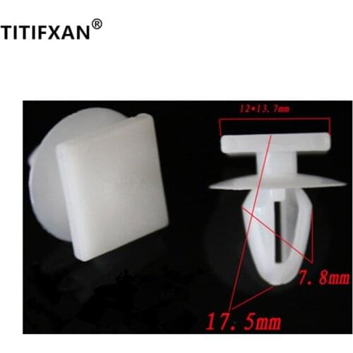 20PCS Auto plastic fasteners clips for Mitsubishi Freeca door guard veneer buckle