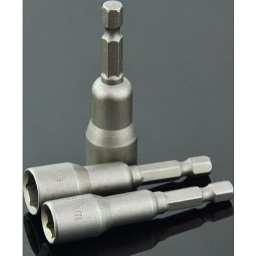 5pcs 6mm 1/4" Drive Magnetic Nut Driver Set High Quality